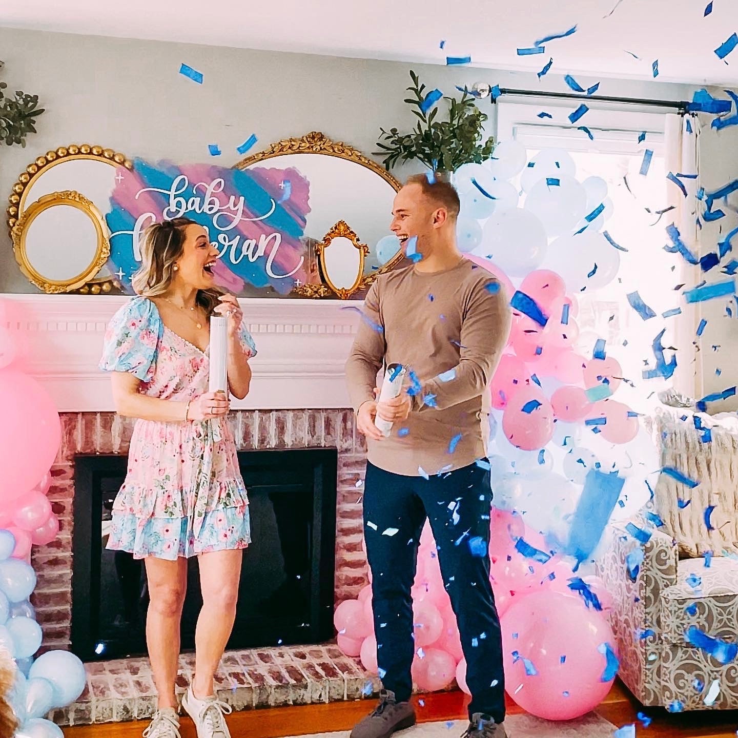 THROW THE PERFECT GENDER REVEAL - Details and Swirls
