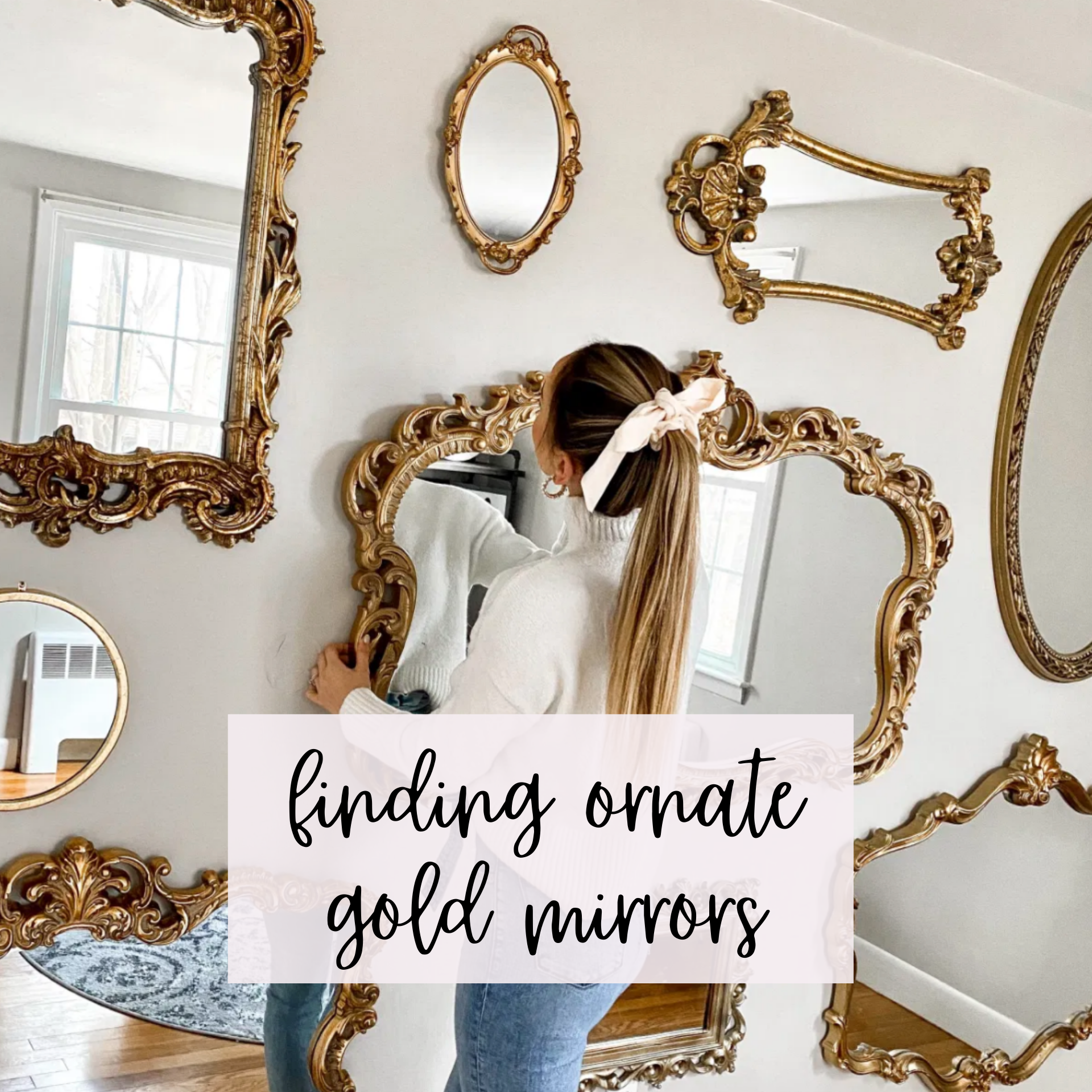 Embellished mirror deals