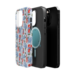 Lobster Hydrangea Magnetic Phone Case