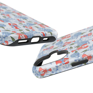 Lobster Hydrangea Magnetic Phone Case