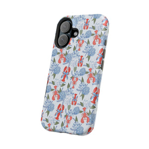 Lobster Hydrangea Magnetic Phone Case