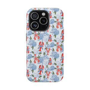 Lobster Hydrangea Magnetic Phone Case