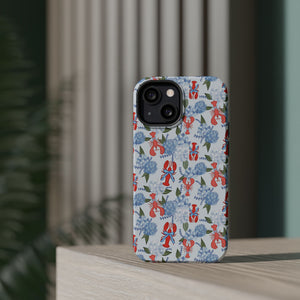 Lobster Hydrangea Magnetic Phone Case