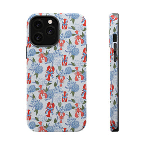 Lobster Hydrangea Magnetic Phone Case
