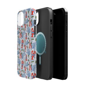 Lobster Hydrangea Magnetic Phone Case