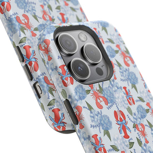 Lobster Hydrangea Magnetic Phone Case