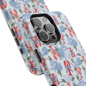 Lobster Hydrangea Magnetic Phone Case