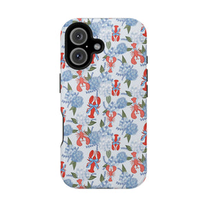 Lobster Hydrangea Magnetic Phone Case