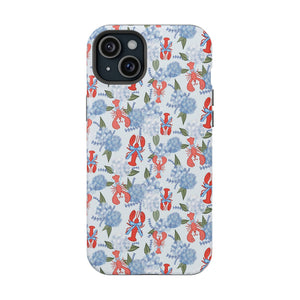 Lobster Hydrangea Magnetic Phone Case