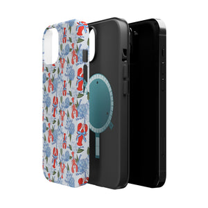 Lobster Hydrangea Magnetic Phone Case