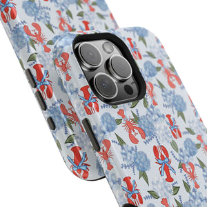 Lobster Hydrangea Magnetic Phone Case