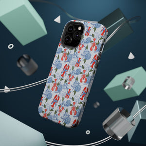 Lobster Hydrangea Magnetic Phone Case