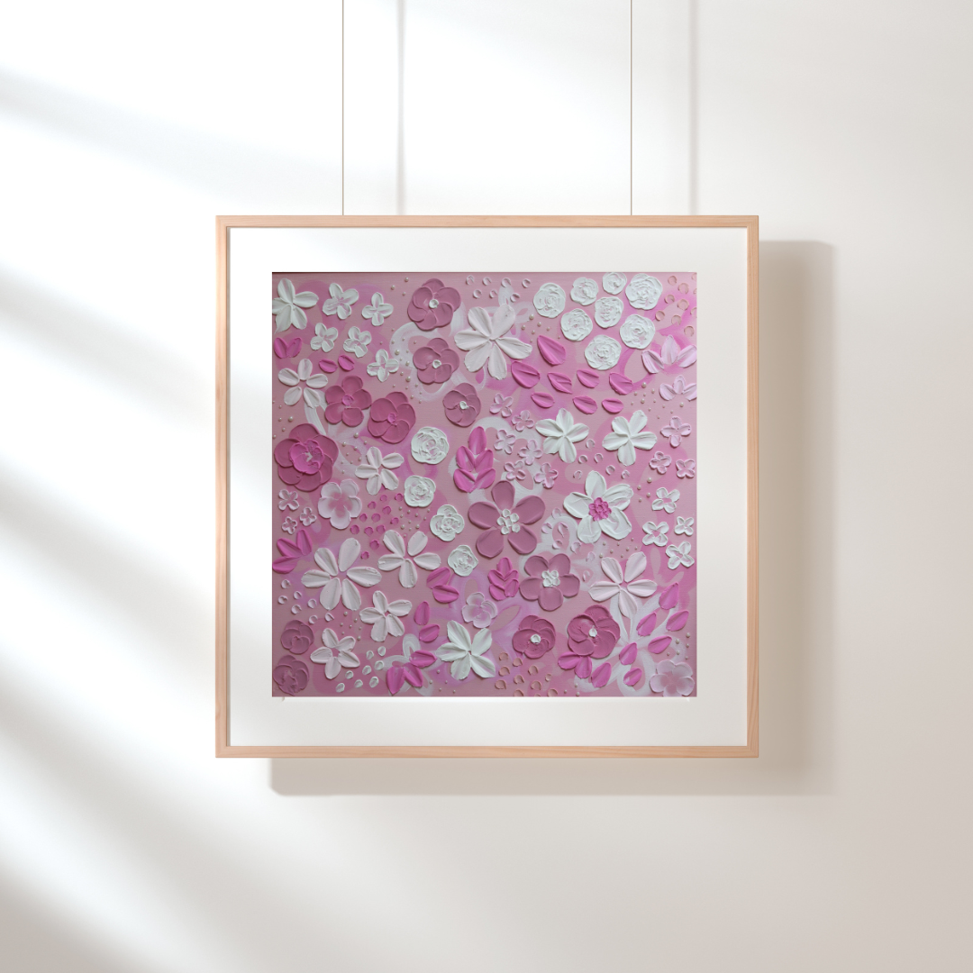 "Rose Colored Glasses" 20"x20" Print