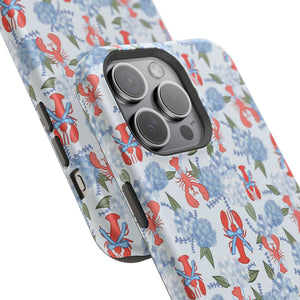 Lobster Hydrangea Magnetic Phone Case