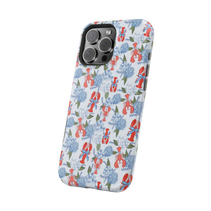 Lobster Hydrangea Magnetic Phone Case