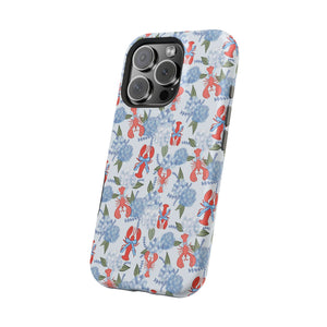 Lobster Hydrangea Magnetic Phone Case