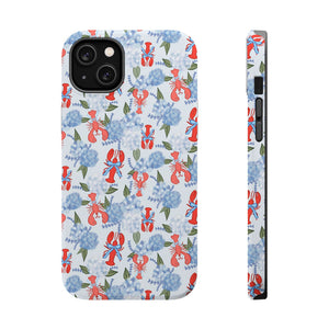 Lobster Hydrangea Magnetic Phone Case