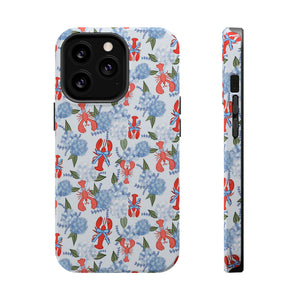 Lobster Hydrangea Magnetic Phone Case