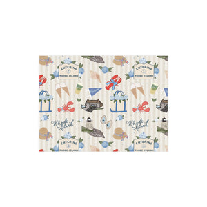 Rhode Island Summer Pattern Art Print