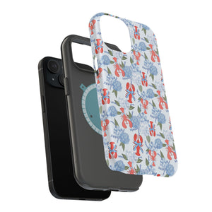 Lobster Hydrangea Magnetic Phone Case