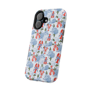 Lobster Hydrangea Magnetic Phone Case