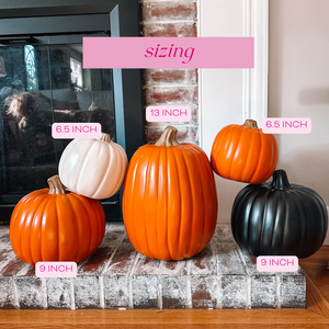 Personalized Hand Lettered Pumpkin