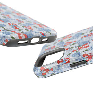 Lobster Hydrangea Magnetic Phone Case