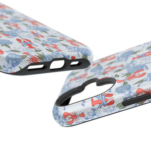 Lobster Hydrangea Magnetic Phone Case