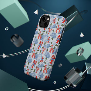 Lobster Hydrangea Magnetic Phone Case