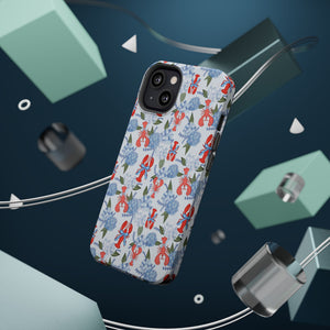Lobster Hydrangea Magnetic Phone Case