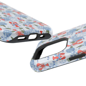 Lobster Hydrangea Magnetic Phone Case