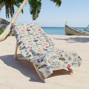 Rhode Island Summer Beach Towel