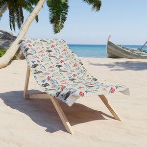 Rhode Island Summer Beach Towel