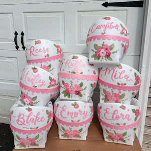 Custom Hand Painted Baby Doll Carriage