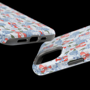 Lobster Hydrangea Magnetic Phone Case