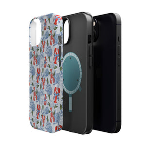 Lobster Hydrangea Magnetic Phone Case