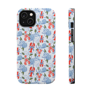 Lobster Hydrangea Magnetic Phone Case