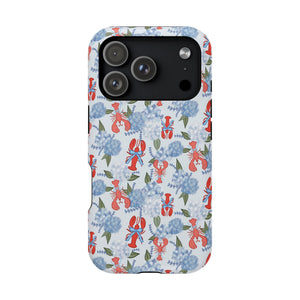 Lobster Hydrangea Magnetic Phone Case