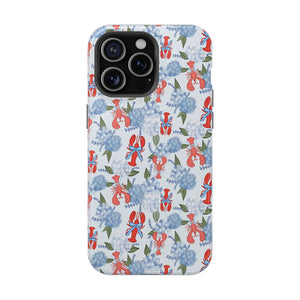 Lobster Hydrangea Magnetic Phone Case