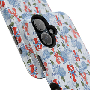 Lobster Hydrangea Magnetic Phone Case