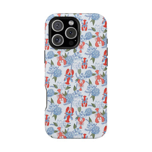 Lobster Hydrangea Magnetic Phone Case