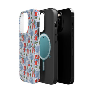 Lobster Hydrangea Magnetic Phone Case