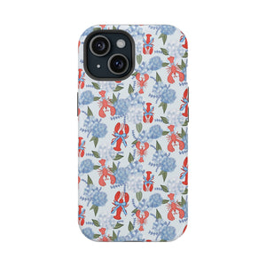 Lobster Hydrangea Magnetic Phone Case