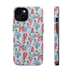Lobster Hydrangea Magnetic Phone Case