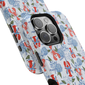Lobster Hydrangea Magnetic Phone Case