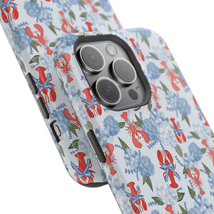 Lobster Hydrangea Magnetic Phone Case