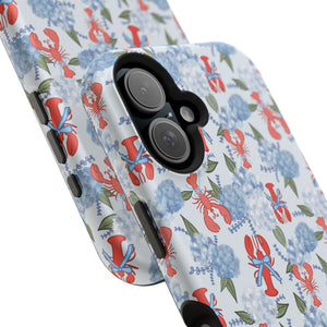 Lobster Hydrangea Magnetic Phone Case