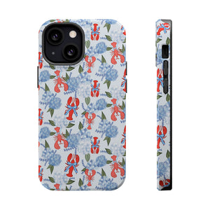 Lobster Hydrangea Magnetic Phone Case