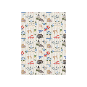 Rhode Island Summer Pattern Art Print