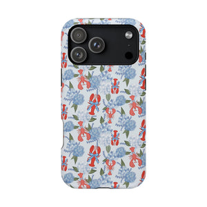 Lobster Hydrangea Magnetic Phone Case
